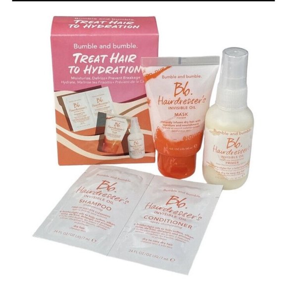 Bumble and Bumble Nourishing & Moisturizing Invisible Oil 4‎ Piece Travel Set - Picture 1 of 8